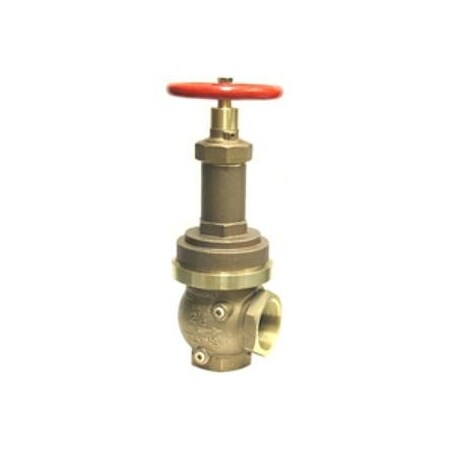 Zurn Fire Hose Valve, Fnpt X Fnpt, Angle Z3005